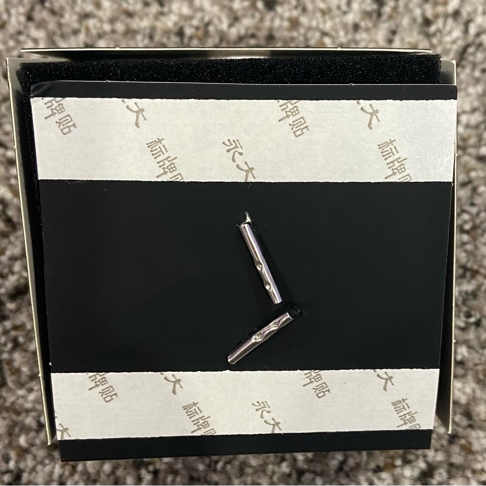 Coach Multi-color Pave box Bangle Bracelet set (3piece) - Picture 4 of 6